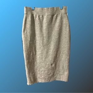 Heather Gray Pencil Skirt - Size Small